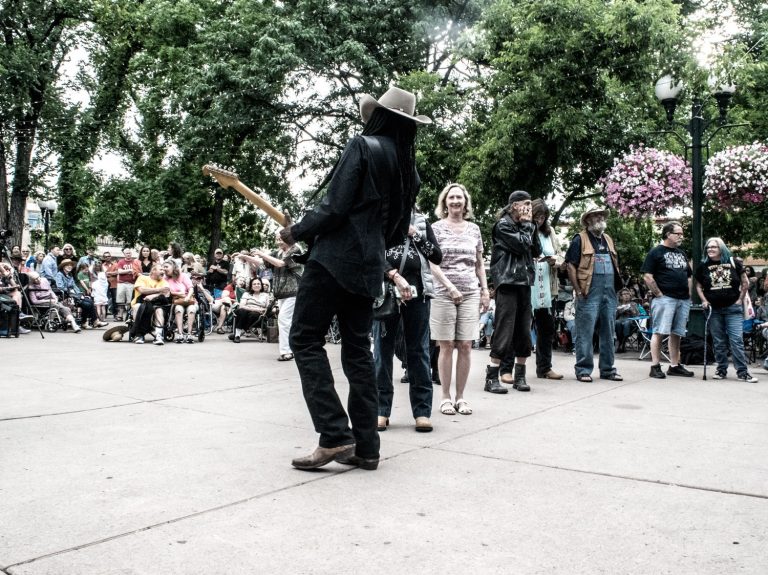 Larry Mitchell & Robert Mirabal @ Santa Fe Bandstand | 08 ...